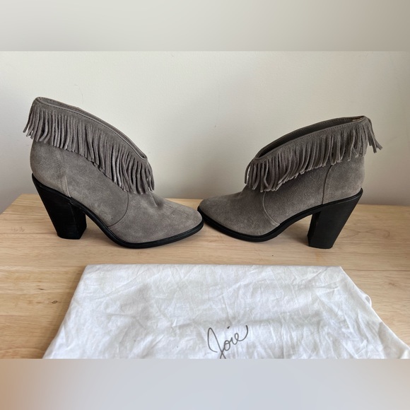 Joie Fringe Booties - Picture 5 of 7